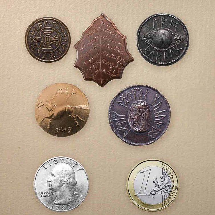 The Lord of the Rings™ Set #1 - Middle-earth Set of Five Coins