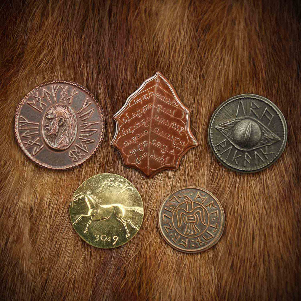 Lord Rings™ Set #1 Middle earth Set Five Coins