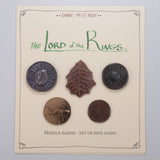 The Lord of the Rings™ Set #1 - Middle-earth Set of Five Coins