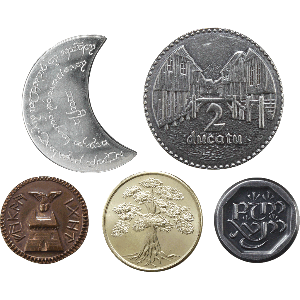 The Lord of the Rings™ Set #2 - Middle-earth Set of Five Coins