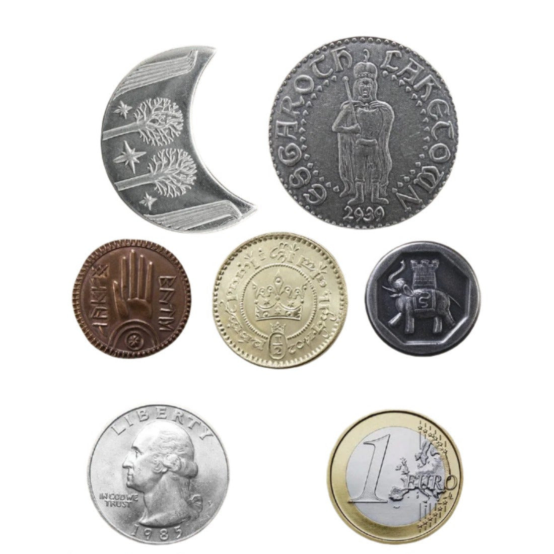 The Lord of the Rings™ Set #2 - Middle-earth Set of Five Coins