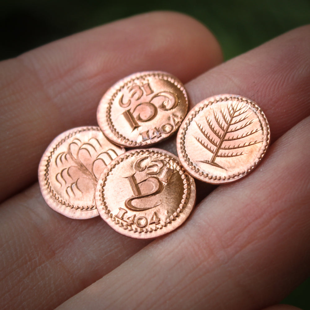 Small Round Cold Coin Tiny Coins | Shire Post Mint