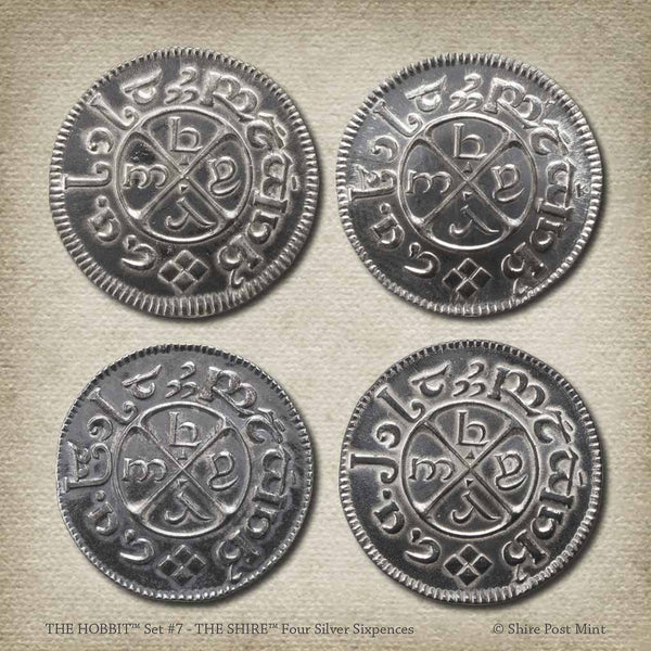 The Hobbit™ Set #7 - The Shire Four Silver Sixpences