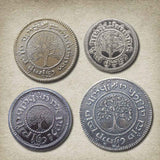 The Hobbit™ Set #2 - The Shire™ Deluxe Set of Four Coins - Silver and Brass