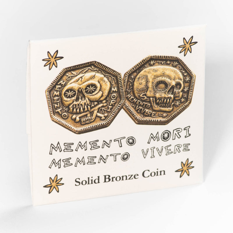 Memento Mori Bronze Coin Packaging | Shire Post Mint