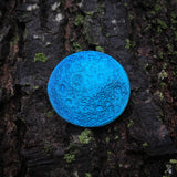 Blue Moon Coin - 1" Anodized Niobium