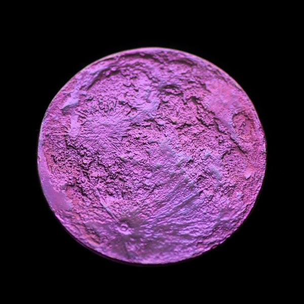 Purple Moon Coin - 1" Anodized Niobium