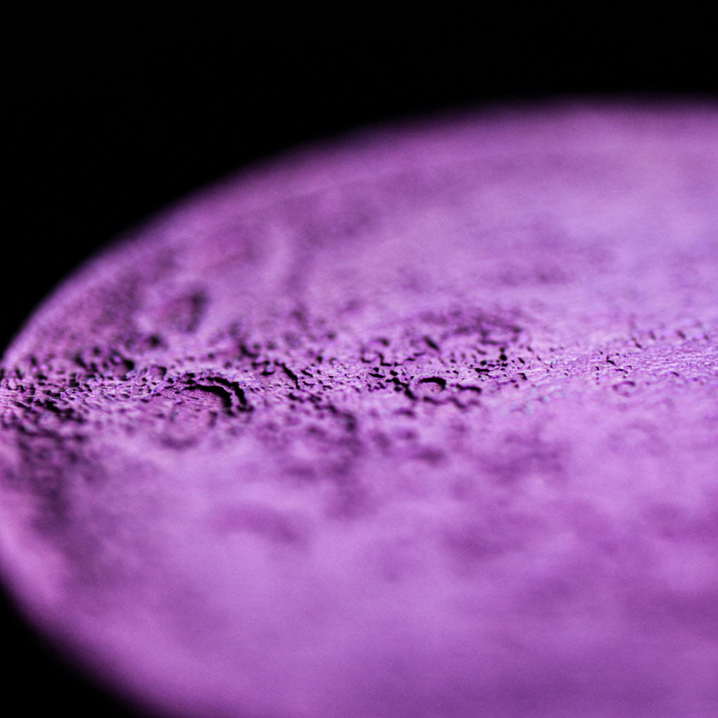 Purple Moon Coin - 1 in / 26 mm Anodized Niobium