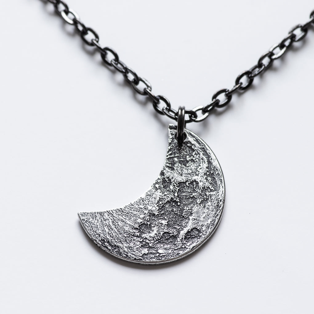 Crescent Moon Necklace & Keychain - .999 Fine Silver – Shire Post Mint