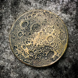 Brass Super Harvest Moon Coin - Large 1.5" | Shire Post Mint Gifts