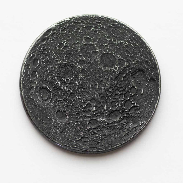 Iron Super New Moon Coin Large 1.5" Shire Post Mint