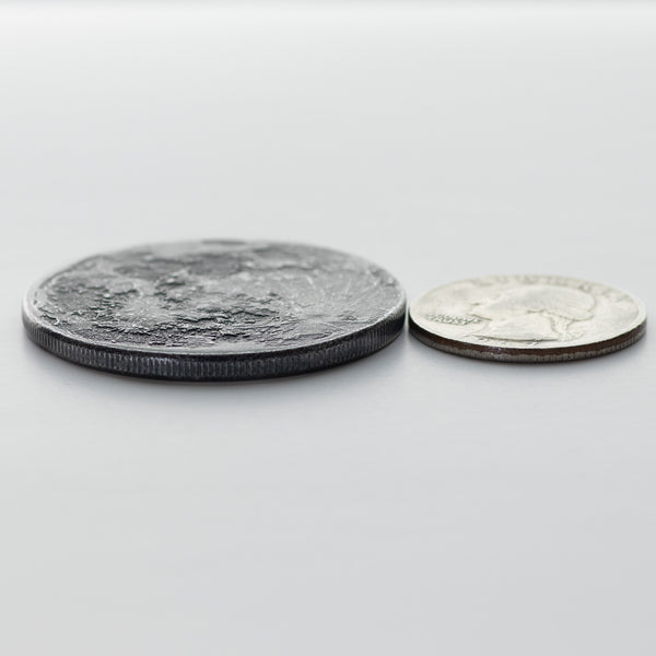 Iron Super New Moon Coin Large 1.5" Shire Post Mint