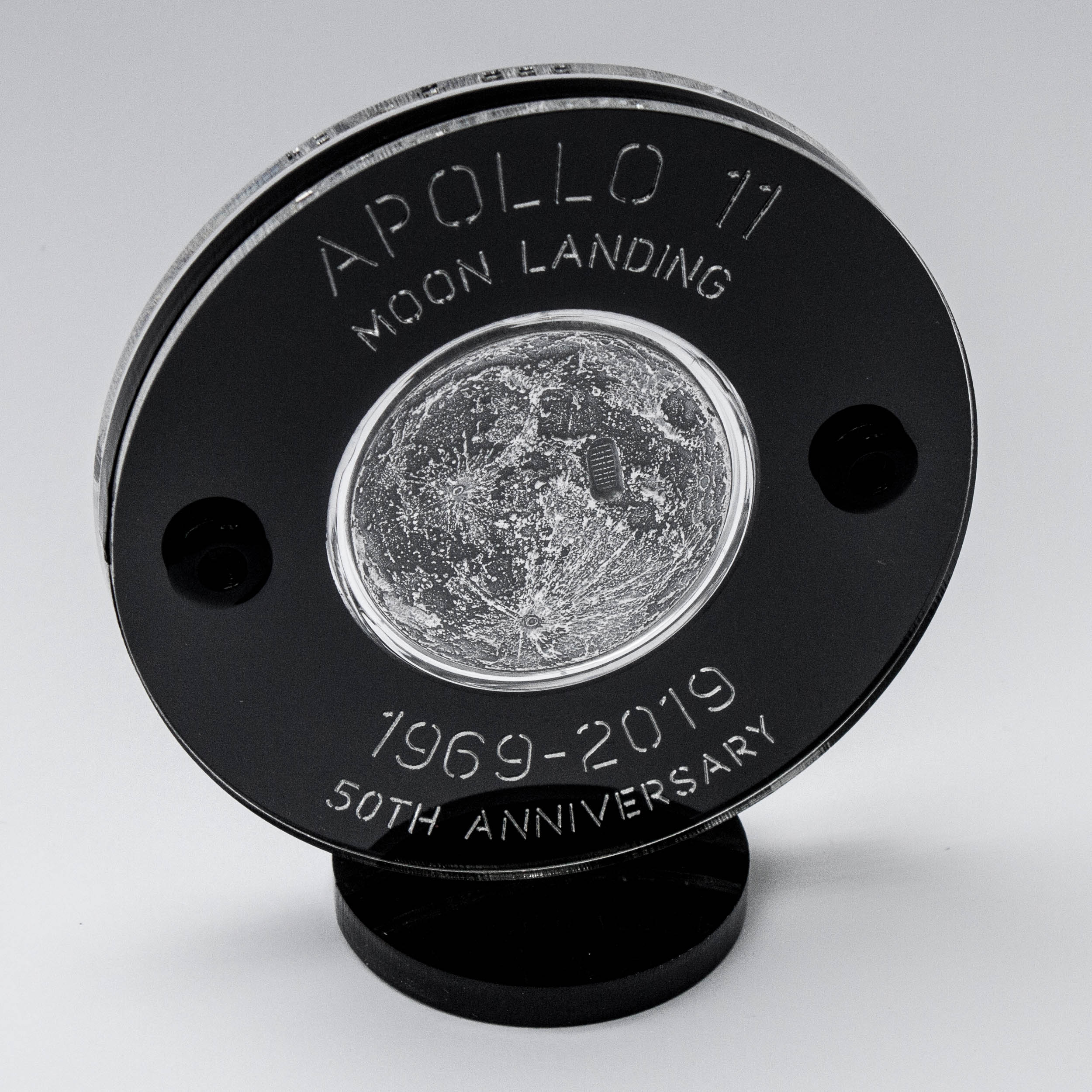 Moon Landing Silver Coin with Boot Print - Apollo 11 - 50th Anniversary 1969-2019