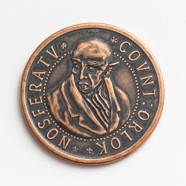 Nosferatu Count Orlok Copper Coin