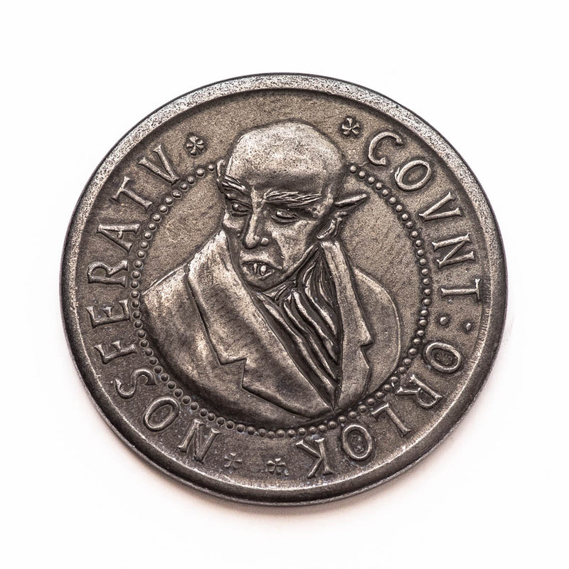 Nosferatu Count Orlok Blackened Copper Coin