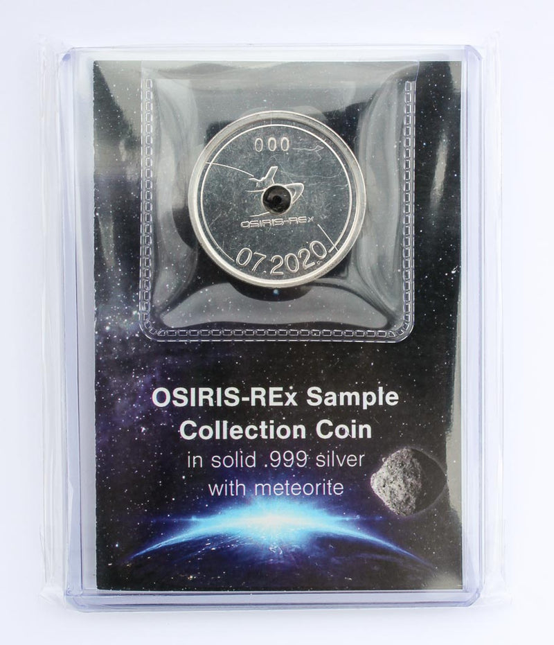 OSIRIS-REx Limited Edition Silver Sample Collection Coin