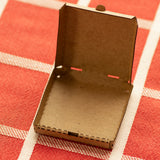 Tiny Pizza Box for Pizza Coins - Miniature Mini Laser Cut Collectible Cardboard Box - Shire Post Mint