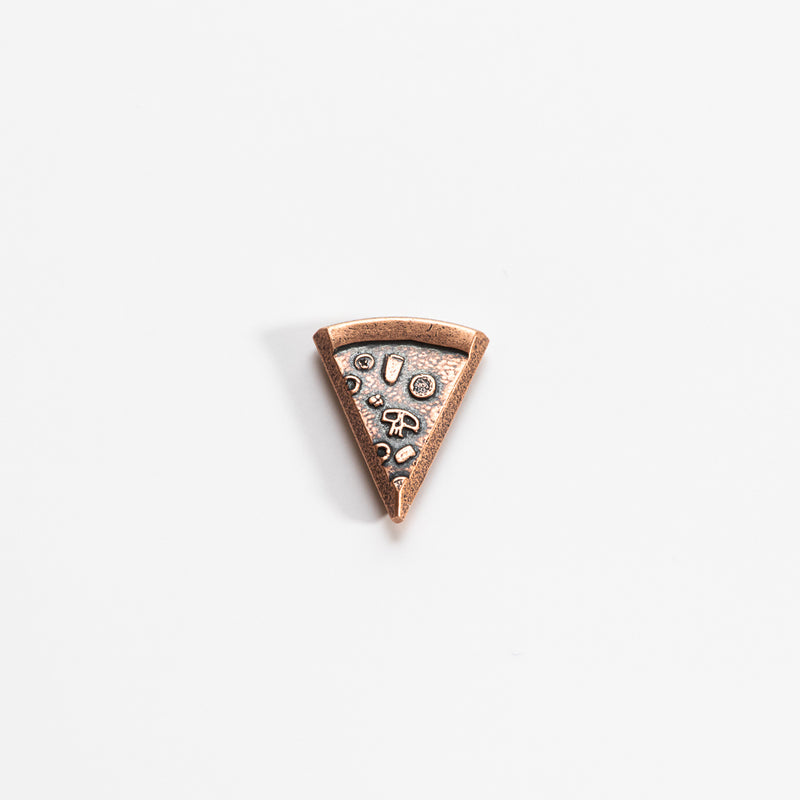 Single Copper Slice of Supreme Pizza Coin | Shire Post Mint