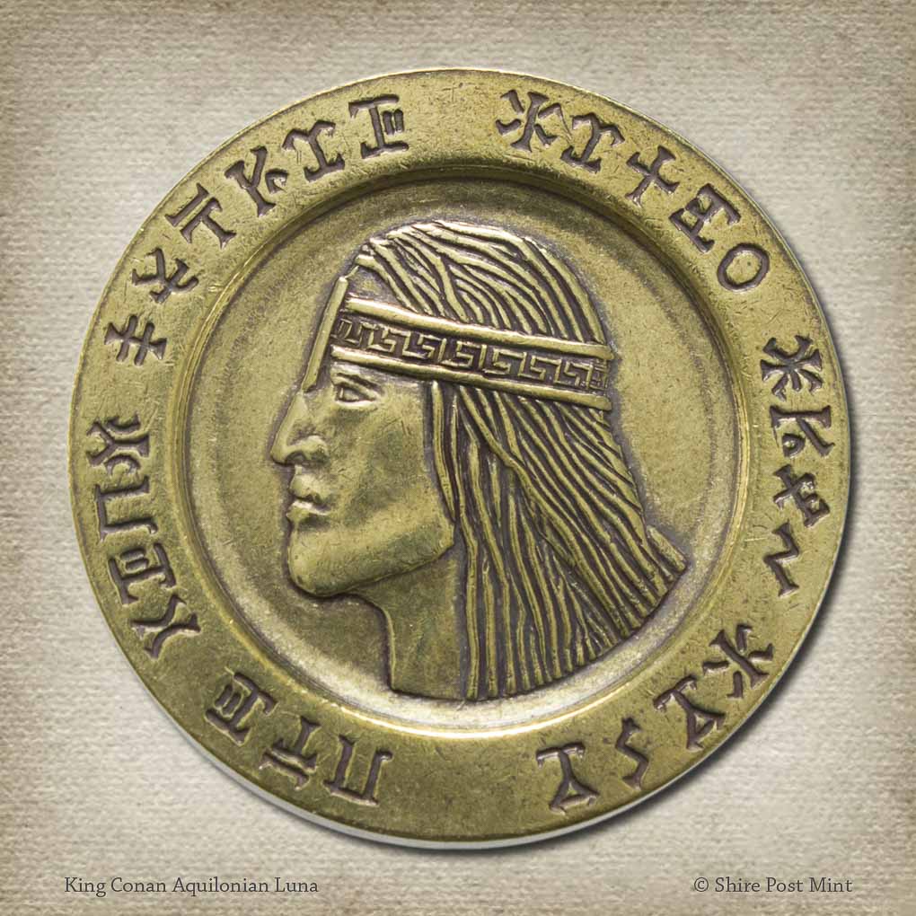 King Conan Aqualonian Coin Shire Post Mint Gifts