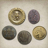Conan Set #2 - Five Coins from the Hyborian Age | Shire Post Mint | Conan the Barbarian Stygia