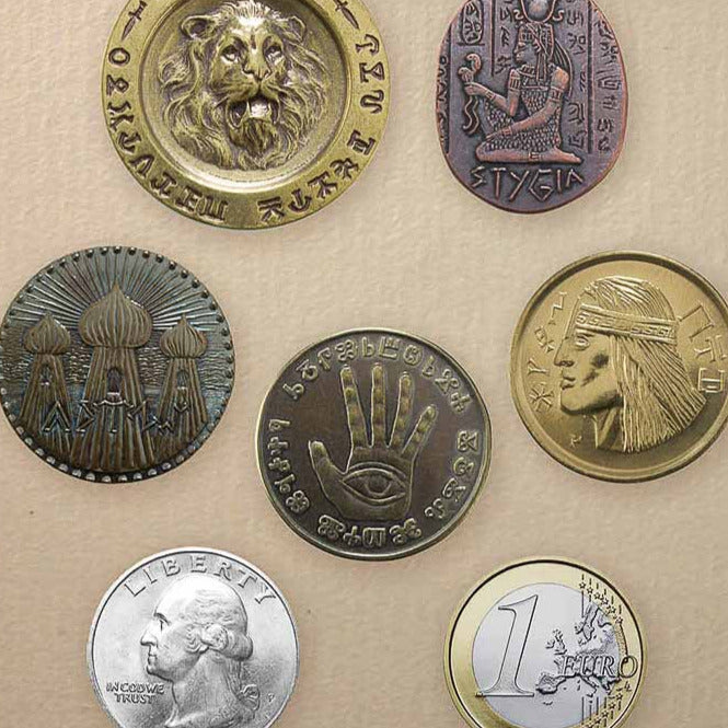 Conan Set #2 - Five Coins from the Hyborian Age | Shire Post Mint | Conan the Barbarian Stygia