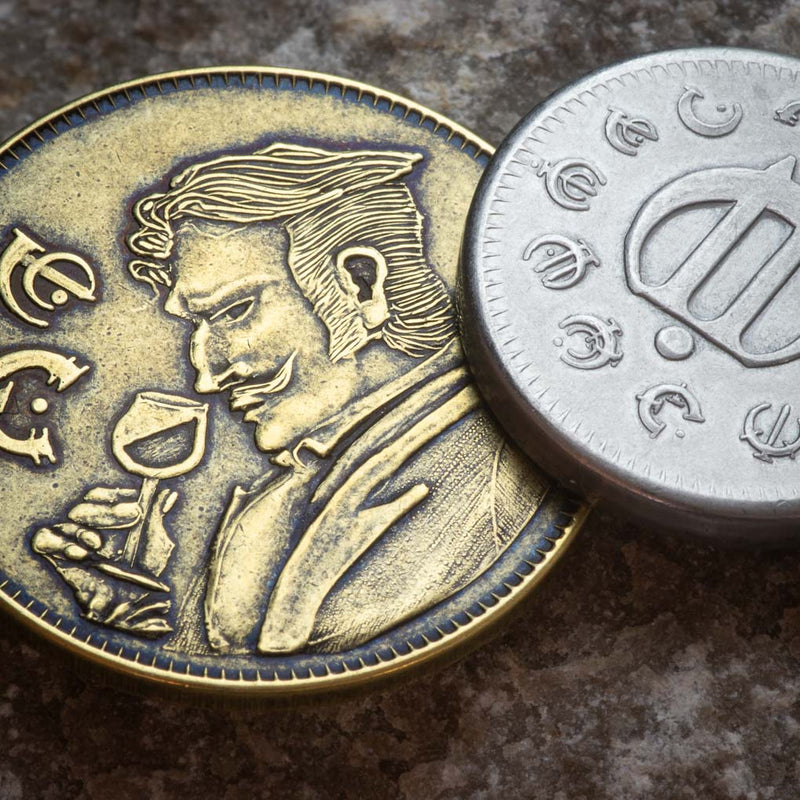 Mistborn Elendel Set #3 | Half Spin and Breeze Coins | Shire Post Mint