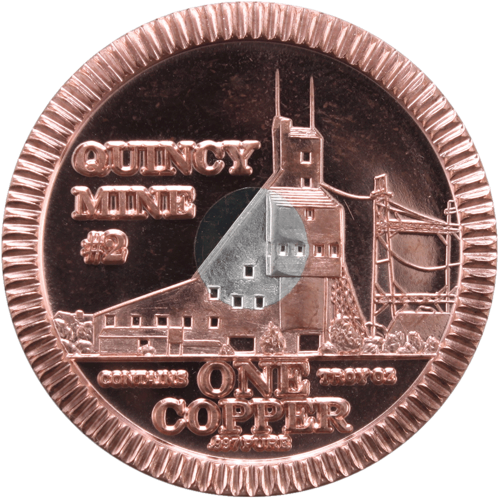 Copper Country BiMetal Bullion