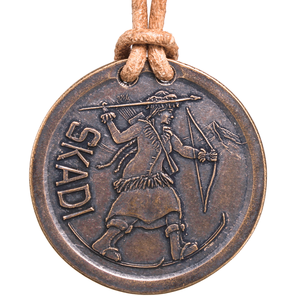 Skadi/Vegvísir Necklace - Historical Fiction, Shire Post Mint, Norse mythology