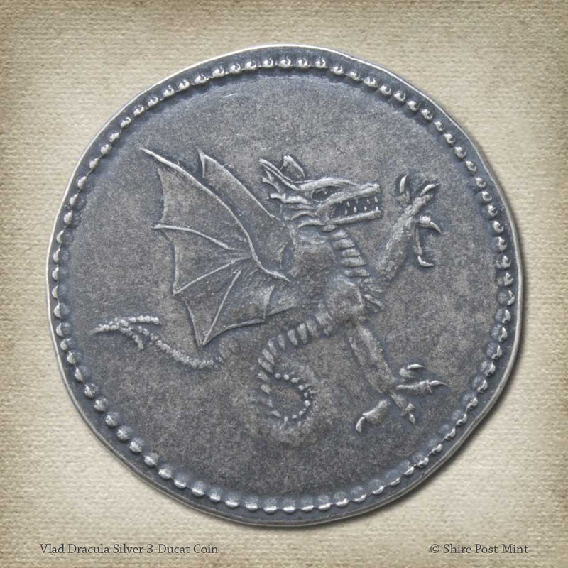 Vlad Dracula Silver 3-Ducat Coin