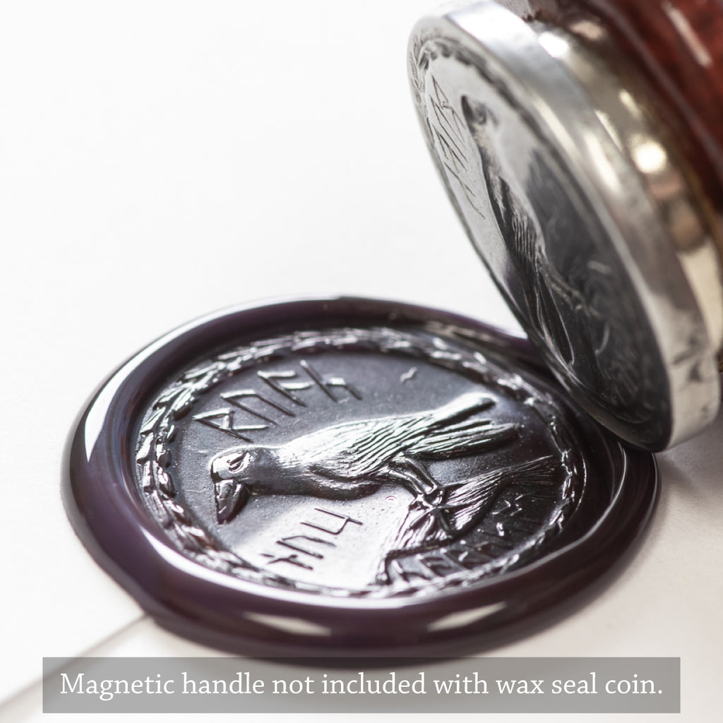 Raven Dale Wax Seal Coin