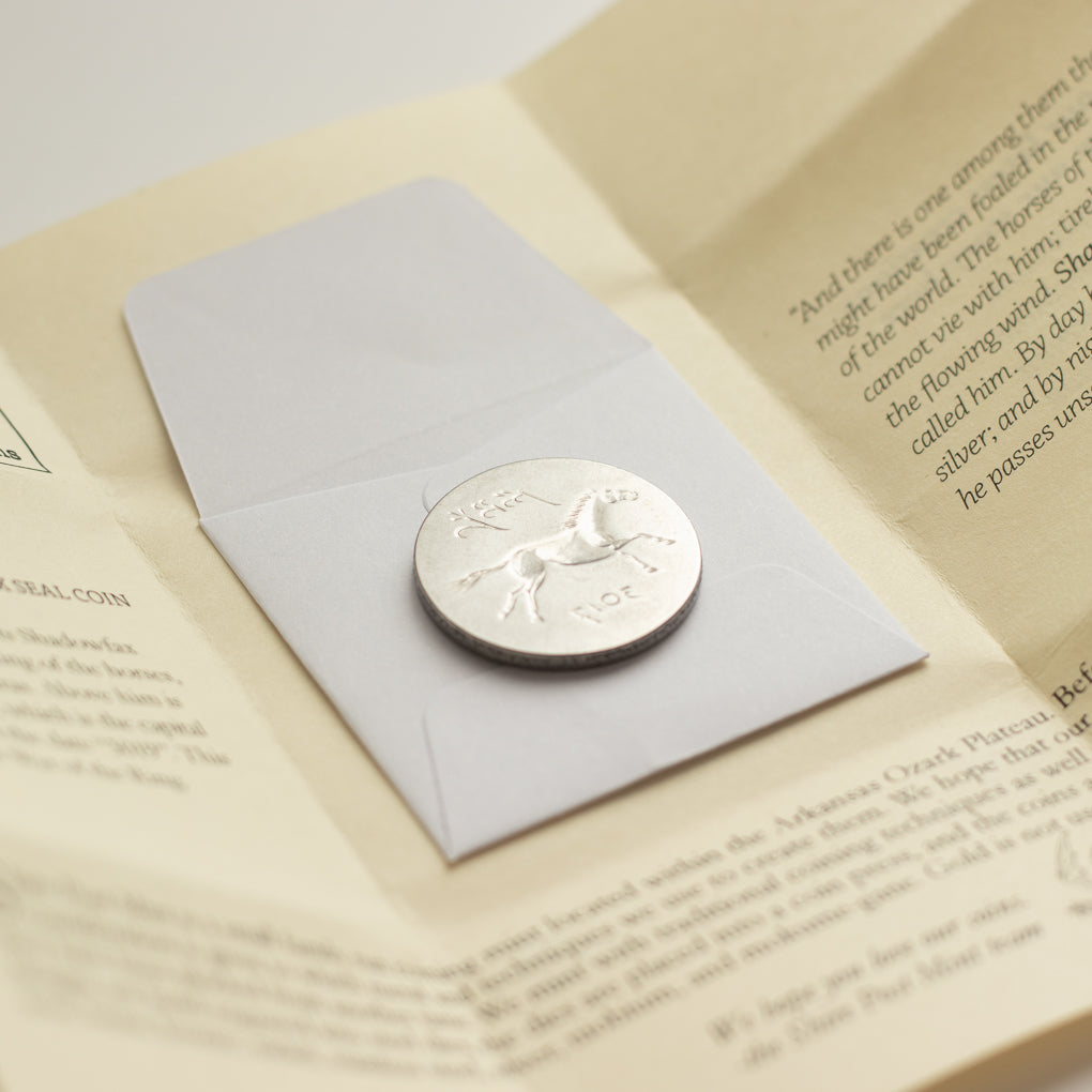 ROHAN™ Shadowfax Horse Wax Seal Coin