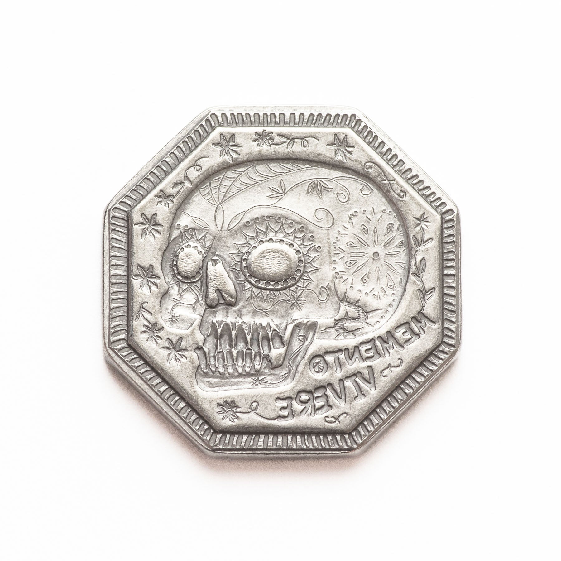 Memento Vivere Wax Seal Coin