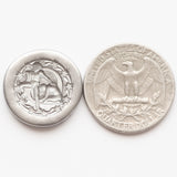 Zodiac Gemini Wax Seal Coin | Shire Post Mint