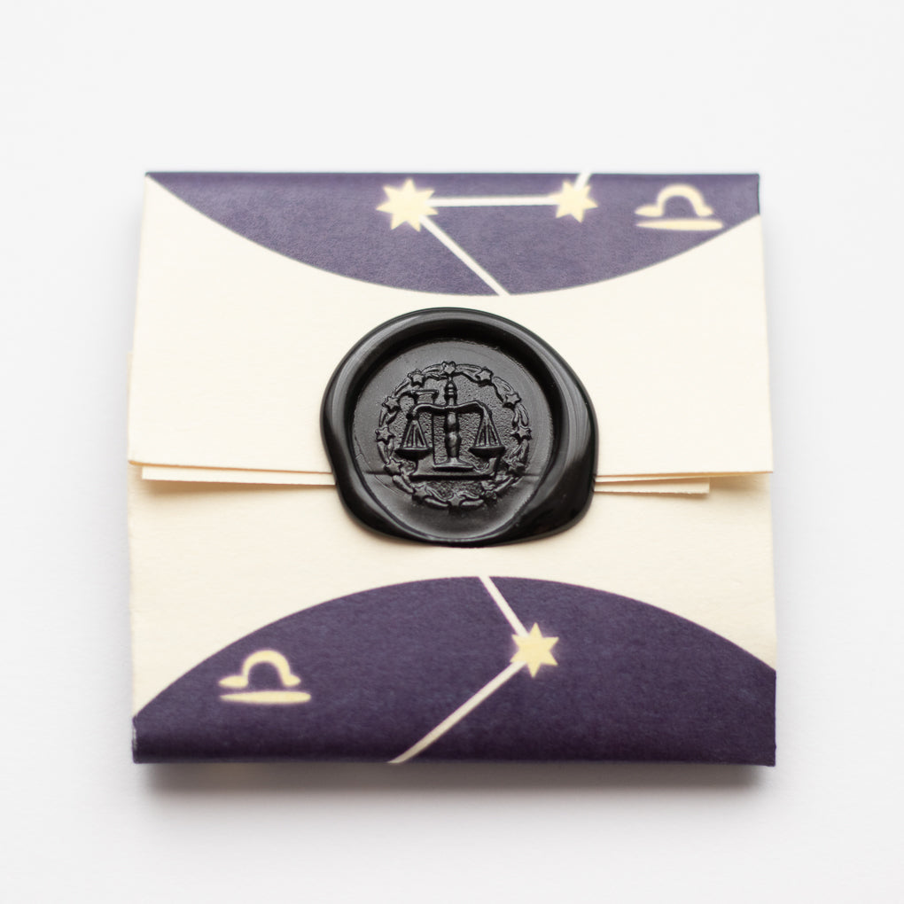 Zodiac Libra Wax Seal Coin | Shire Post Mint