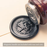 Zodiac Virgo Wax Seal Coin | Shire Post Mint