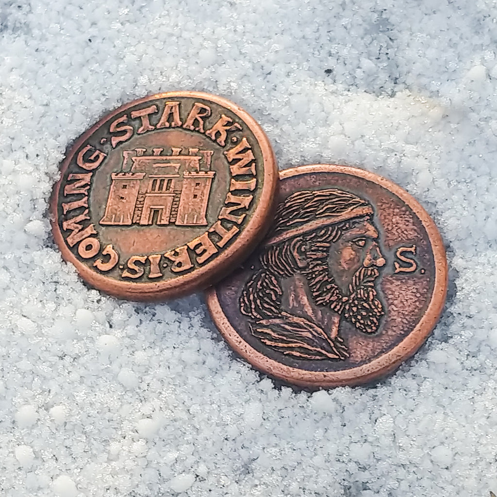 Theon Stark Coin Winterfell