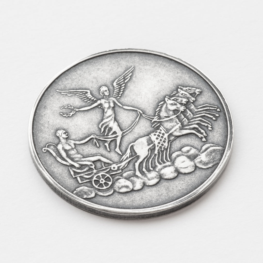 Angel of Peace Moon Silver Coin