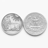 Zodiac Leo Moon Silver Coin