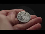 Full Moon Silver Coin