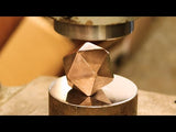 Hand Forged D20 - 2.4" Copper - 1.75 lb